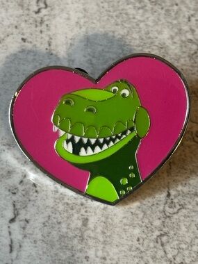 Loungefly Rex Toy Story Hearts Valentine's Day Mystery Disney Pin